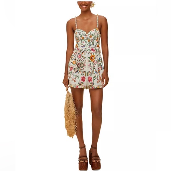 FARM Rio Delicate Forest Romper (Multicolor) - Picture 2 of 7